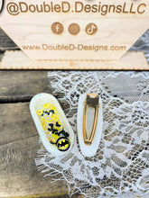 Load image into Gallery viewer, Shaker Hair Barrette - Dark Knight