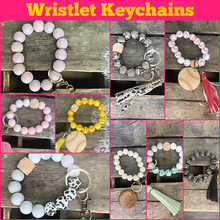 Load image into Gallery viewer, Wristlet Keychains