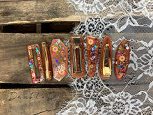 Load image into Gallery viewer, Hair Barrettes- Sprinkled