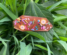 Load image into Gallery viewer, Hair Barrettes- Sprinkled