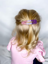 Load image into Gallery viewer, Hair Barrette- Crazy Love
