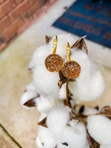 Toasted Marshmallow Dangles