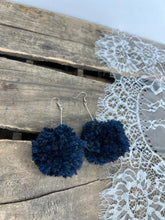 Load image into Gallery viewer, Pom Pom Dangle Earrings-Pick Color
