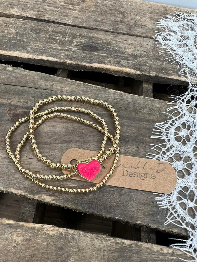 Bracelet set- Mi Amore