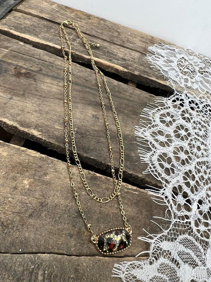 Necklace- Cheetahlicilous