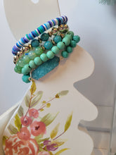 Load image into Gallery viewer, Bracelet Stack- Azul
