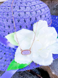 Necklace- Lilac Fields